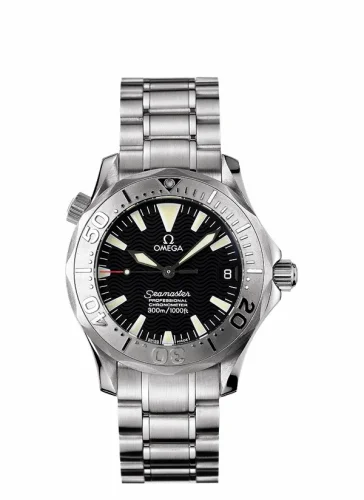 Omega Seamaster Diver 300M Automatic 36.25 White Gold / Black / Bracelet 2152.50.00 (21525000)